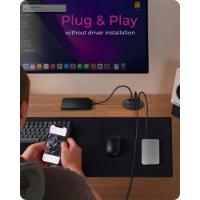 USB HUB ICY BOX IB-HUB1403, ugradbeni, USB-A na 4x USB-A 3.0