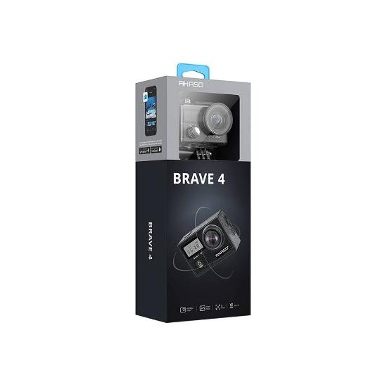 Sportska digitalna kamera AKASO Brave 4, 4K30, 20MP, crna