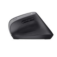 Miška TRUST Bayo+ Ergonomic Wireless, optički, bežični, BT, 2400dpi, črni