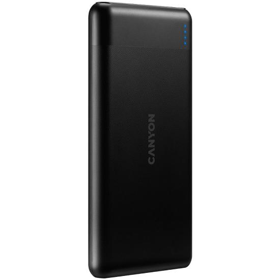 Mobilni USB punjač CANYON PB-107, 10000 mAh, PD, QC3.0, crni