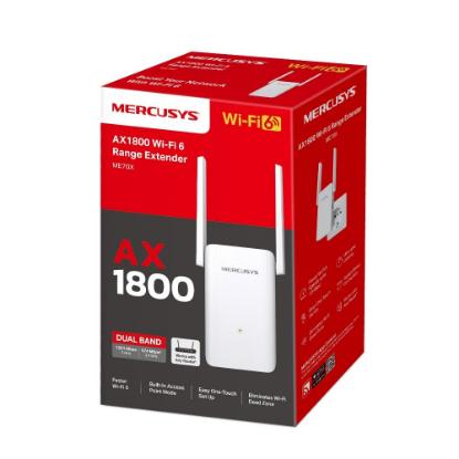Wireless range extender MERCUSYS ME70X, AX1800, LAN, bežični