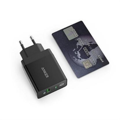Kućni punjač ANKER PowerPort+ A2013L11, QC 3.0 18W, USB, crni