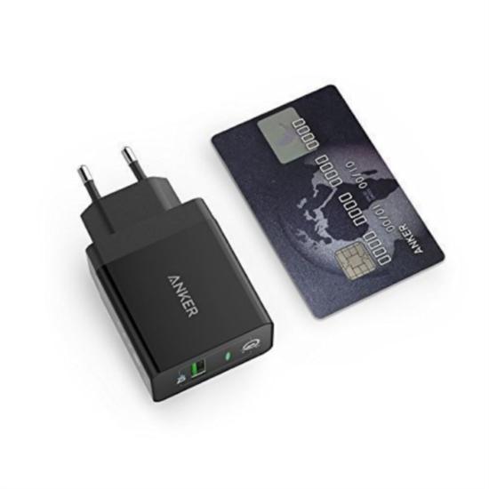 Kućni punjač ANKER PowerPort+ A2013L11, QC 3.0 18W, USB, crni