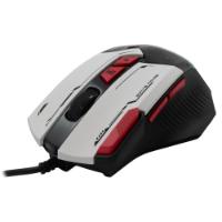 Miška BARACUDA BGM-042 Manta, RGB, optički, 12800dpi, beli