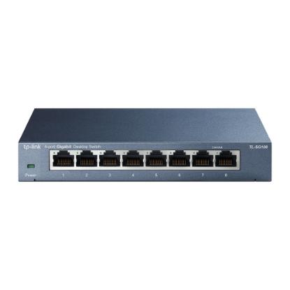 Switch TP-LINK TL-SG108, 10/100/1000 Mbps, 8-port, metalno kućište