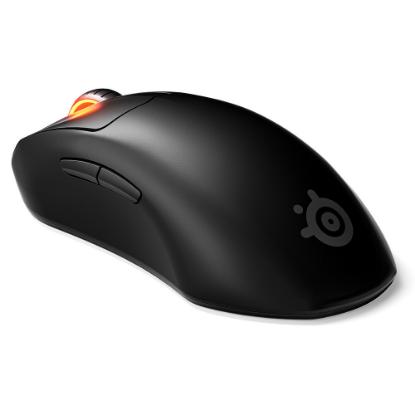 Miška STEELSERIES Prime Mini Wireless, bežični, optički, RGB, 18000 CPI, mat črni