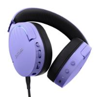 Slušalice TRUST GXT 491P Fayzo Wireless, 7.1, RGB, BT, bežične, ljubičaste