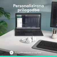 Slušalice LOGITECH Zone 300, bežične, BT, bijele