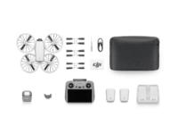 Dron DJI Flip Fly More Combo (DJI RC 2), 4K UHD kamera, 3-axis gimbal, vrijeme leta do 31min, upravljanje daljinskim upravljačem, sivi