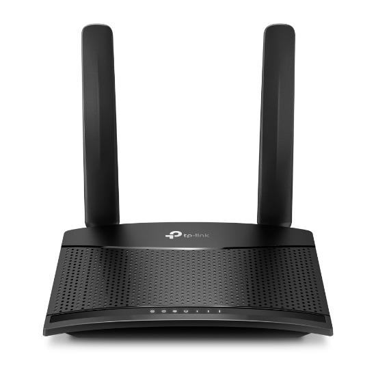 Router TP-LINK TL-MR100, 2-port switch 10/100, bežični 4G LTE router, 2x odvojiva antena