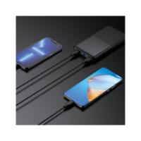 Mobilni USB punjač KSIX BXBA20000PU, 20000 mAh, 22.5W, 3x USB-A, USB-C, crni