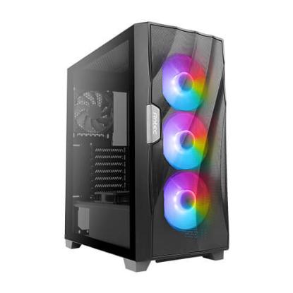 Ohišje ANTEC DF700 Flux, MIDI, ATX, črno, bez napajalnika