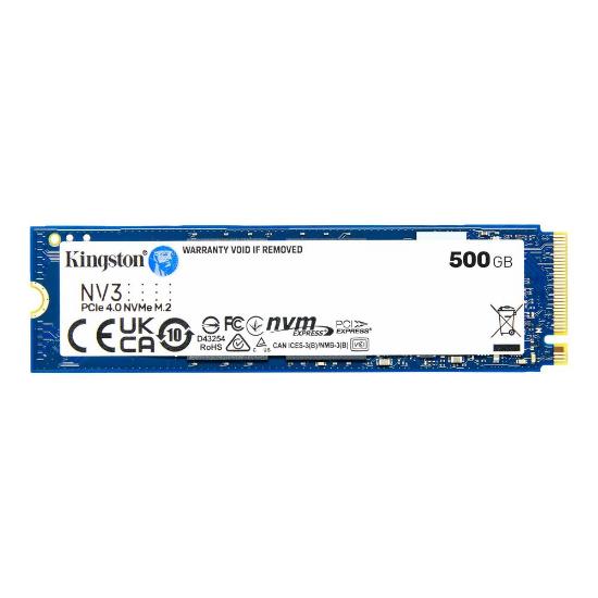 SSD 500GB KINGSTON NV3 SNV3S/500G, M.2 NVME PCIe 4.0, 2280, maks do 5000/3000 MB/s