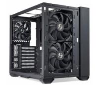 Ohišje LIAN LI O11 Air Mini , MIDI, ATX, window, črno, bez napajalnika