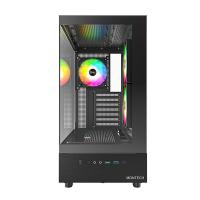 Ohišje MONTECH XR, prozor, RGB, ATX, črno