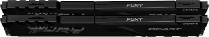 RAM pomnilnik PC-25600, 32GB, KINGSTON Fury Beast KF432C16BBK2/32, DDR4 3200MHz, kit 2x16GB