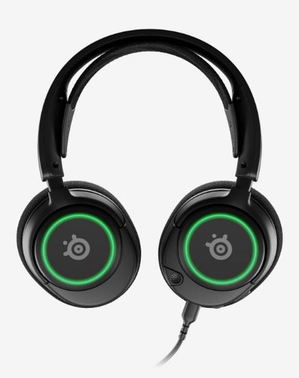 Slušalice STEELSERIES Arctis Nova 3, RGB, crne