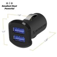 Auto punjač SCOSCHE ReVolt Dual, 2xUSB 12W, malih dimenzija