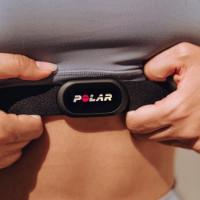 Heart rate monitor POLAR H10, crni