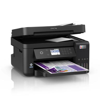 Multifunkcijski Tiskalnik EPSON EcoTank L6270, Tiskalnik/scanner/copy, 4800 x 1200, USB, LAN, WiFi, črni