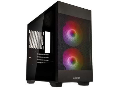 Ohišje LIAN LI Lancool 205M Mesh, mATX, window, črno, bez napajalnika