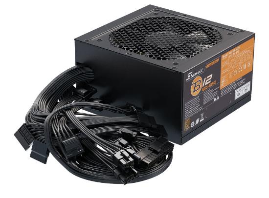 Napajlnik 650W SEASONIC B12 BC-650, ATX, 120mm vent., 80+ Bronze