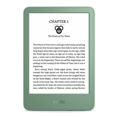 E-Book Reader AMAZON Kindle 2024, Ad, 6", 16GB, WiFi, zeleni