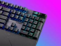 Tipkovnica ASUS ROG Strix Scope II, RGB, mehanička, ROG NX Snow switch, US Layout, črna, USB