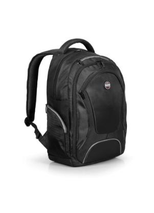 Ruksak za laptop PORT Courchevel 14/15.6", crni, kišna navlaka