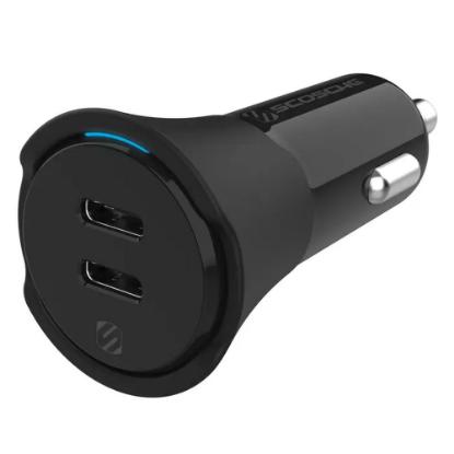 Auto punjač SCOSCHE PowerVolt PD40, dual port 40W USB-C