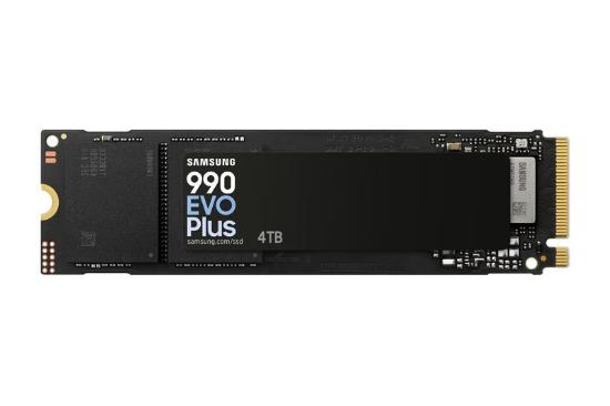 SSD 4TB SAMSUNG 990 EVO Plus NVMe M.2, MZ-V9S4T0BW, maks. do 7250/6300 MB/s
