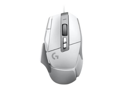 Miška LOGITECH Gaming G502 X, optički, 25600dpi, beli, USB
