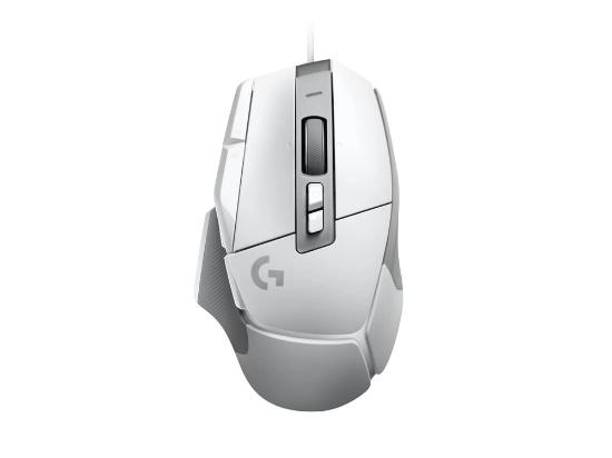 Miška LOGITECH Gaming G502 X, optički, 25600dpi, beli, USB