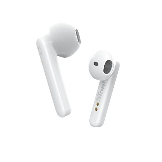 Slušalice TRUST Primo Touch, in-ear, bežične, bijele