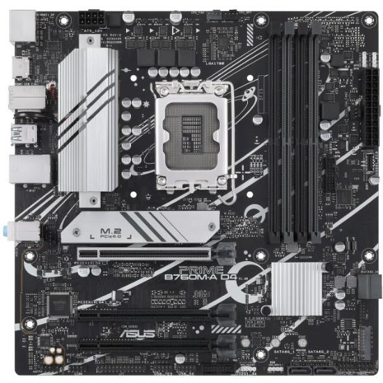 Matična plošća ASUS Prime B760M-A-CSM, Intel B760, DDR4, mATX, s. 1700