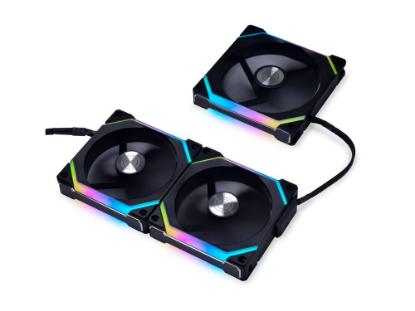 Ventilator LIAN LI Uni Fan SL120 V2 RGB PWM, 120mm, črni, 3 ventilatora, krmilnik