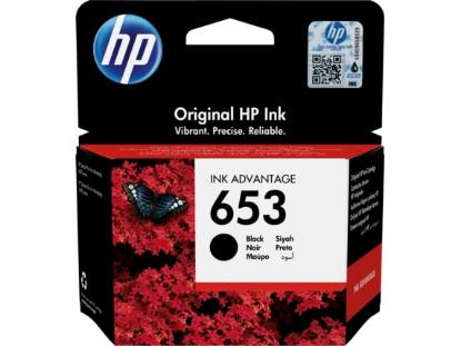 Tinta HP br. 653, 3YM75AE, black, za Deskjet Plus Ink Advantage 6075/6475