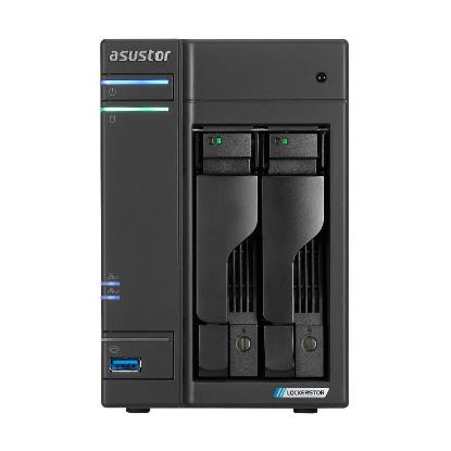 NAS ASUSTOR AS6702T Lockerstor 2, 2-bay NAS, QuadCore 2.9GHz, 2.5 Gigabit port, 4GB DDR4, bez diskova