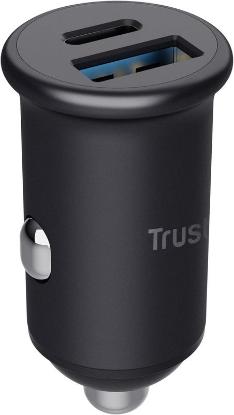Auto punjač TRUST Maxo 38W, 2 USB priključka, crni