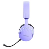 Slušalice TRUST GXT 491P Fayzo Wireless, 7.1, RGB, BT, bežične, ljubičaste