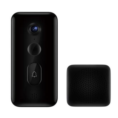 RABLJENI - Pametno bežično zvono XIAOMI Smart Doorbell 3, 2K, crno