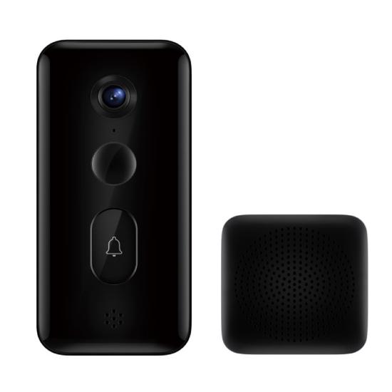 RABLJENI - Pametno bežično zvono XIAOMI Smart Doorbell 3, 2K, crno