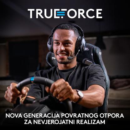 Volan LOGITECH G923 Trueforce Sim Racing Wheel, Gaming, PC/PS4/PS5, USB