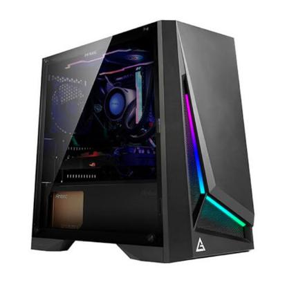Ohišje ANTEC The Dapper Dark Phantom DP301M, mATX, črno, bez napajalnika