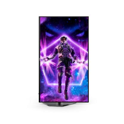 Gaming monitor 26.5" AOC Agon AG276QZD, QHD, OLED, 240Hz, 1ms, 1000cd/m2, G-Sync, pivot, zvočnici, črni