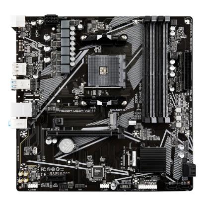 Matična plošća GIGABYTE A520M DS3H V2, AMD A520, DDR4, mATX, s. AM4