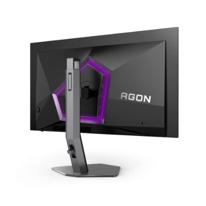 Gaming monitor 26.5" AOC Agon AG276QZD, QHD, OLED, 240Hz, 1ms, 1000cd/m2, G-Sync, pivot, zvočnici, črni