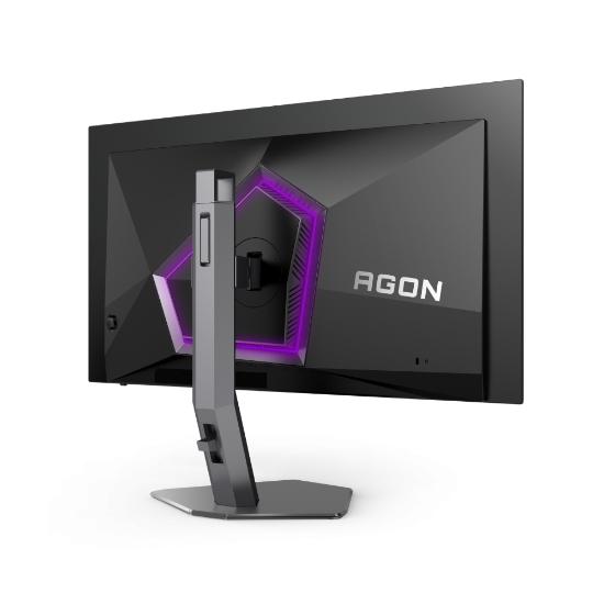 Gaming monitor 26.5" AOC Agon AG276QZD, QHD, OLED, 240Hz, 1ms, 1000cd/m2, G-Sync, pivot, zvočnici, črni