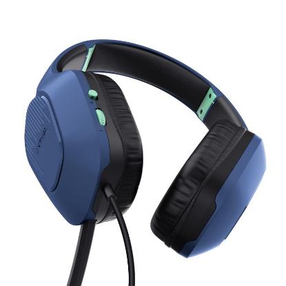 Slušalice TRUST GXT 415 Zirox, Gaming, 3.5mm, plave