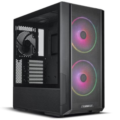 Kućište LIAN LI LANCOOL 216 RGB, E-ATX, prozor, kaljeno staklo, crno, bez napajanja